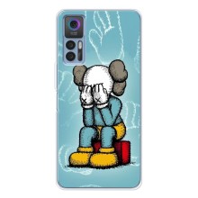 Чехлы для TCL 30 - Bearbrick Louis Vuitton (PREMIUMPrint) (Плач Bearbrick)