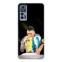 Чехлы для TCL 30 (Leo чемпион) (AlphaPrint) (Кубок Месси)