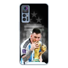 Чехлы для TCL 30 (Leo чемпион) (AlphaPrint) (Месси Чемпион)
