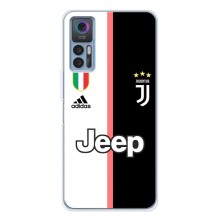 Чехлы для TCL 30 (VPrint) - Футбольные клубы (Juventus)