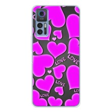 Чехлы для любимой на ТСЛ 30 (VPrint) (Pink hearts)