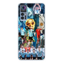 Чехлы Месси для TCL 30 (AlphaPrint) (Аргентина Месси)