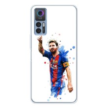 Чехлы Месси для TCL 30 (AlphaPrint) (Лео Месси)