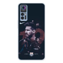 Чехлы Месси для TCL 30 (AlphaPrint) (Месси 10)