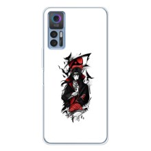 Чехлы на тему: Итачи Учиха для TCL 30 (AlphaPrint) (Итачи с атрибутами)