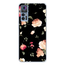 Чехлы с Цветами для TCL 30 (VPrint) (Розочки)