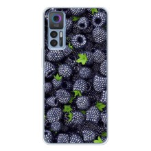 Чехлы с Фруктами для TCL 30 (VPrint) (Ежевика)