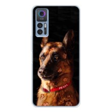 Чехлы с картинками животных TCL 30 (Овчарка)