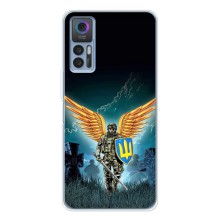 Чехлы с картинкой ЗСУ для TCL 30 (AlphaPrint) (Солдат ЗСУ)