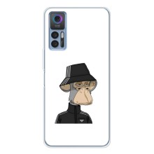 Чехлы с Обезьянами NFT для TCL 30 (AlphaPrint) (обезьяна NFT Adidas)