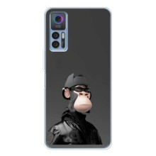 Чехлы с Обезьянами NFT для TCL 30 (AlphaPrint) (стильная обезьяна NFT)