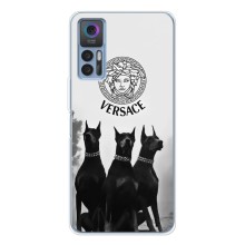 Чехлы VERSACE для ТСЛ 30 (PREMIUMPrint) (Доберман Версаче)