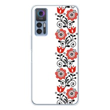 Чехол для Патриота Украины TCL 30 - (AlphaPrint) (Яркая вишиванка)