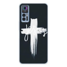 Чехол для TCL 30 (AlphaPrint) - (Христианские) (Иисус)
