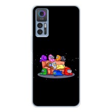 Чехол Амонг Ас для TCL 30 (AlphaPrint) (Амонг-ас)