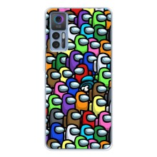 Чехол Амонг Ас для TCL 30 (AlphaPrint) (Убит)