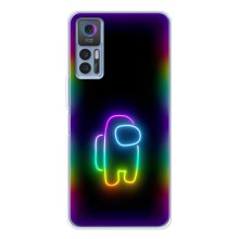 Чехол Амонг Ас для TCL 30 (AlphaPrint) (Яркий скин)