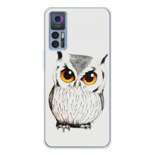 Чехол с птицами на TCL 30 (VPrint) (Милая Сова)