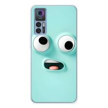 Силиконовые Чехлы (смешные стикеры) для TCL 30 – мордочка