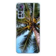 Силиконовый чехол с КАРТИНКАМИ лето для TCL 30 (AlphaPrint) (Пальма)