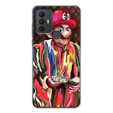 Бренднові Чохли для TCL 306 - (PREMIUMPrint) (Mario LV)