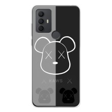 Чохли для TCL 306 - Bearbrick Louis Vuitton (PREMIUMPrint) (БеарБрік очі)