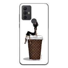 Чохли Луі Вітон для TCL 306 (AlphaPrint - LOUIS VUITTON) (кава LOUIS VUITTON)