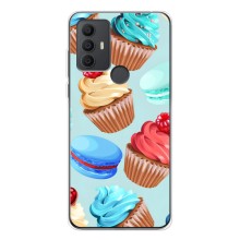 Чохли з фруктами для TCL 306 (VPrint) (Кексики)