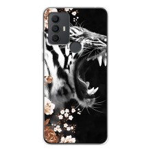 Чохли з картинкою животних TCL 306 (Стильний ТИГР)