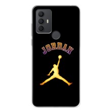 Чохли для TCL 306 - з картинкою JORDAN (AlphaPrint) (Jordan Gold)