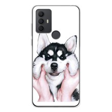 Чохли з собаками для TCL 306 (VPrint) (Радісний Хаскі)