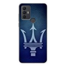 Чехлы с тематикой "Крутые машины" на TCL 306 – Лого Maserati