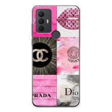 Чехол (Dior, Prada, YSL, Chanel) для TCL 306 – Модница