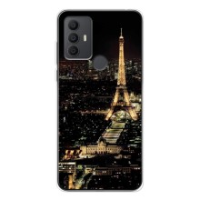 Чохол Ейфелева Вежа TCL 306 - (AlphaPrint) (Нічний Париж)