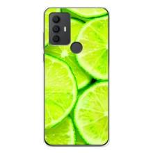 Чехол с изображением  вкусной еды для TCL 306 – Лайм