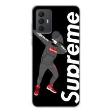 Чеохол для TCL 306 з картинкою Supreme (AlphaPrint)