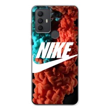 Чохол для TCL 306 - з принтом Найк (AlphaPrint) (Димчастий найк)