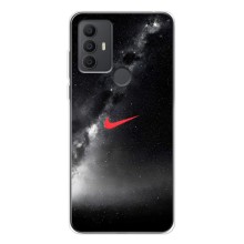 Чохол для TCL 306 - з принтом Найк (AlphaPrint) (Найк червоний)