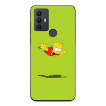 Чjхол з Сімпсонами для TCL 306 (VPrint) (Барт Сімпсон)