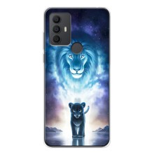 Чохол з картинкою ЛЕВ для TCL 306 (VPrint) (Маленький лев)