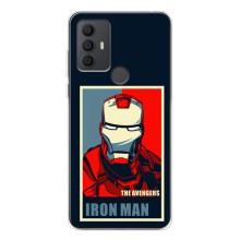 Чохол Супергерой Залізна Людина на TCL 306 – Art Iron man