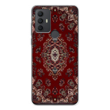 Чехол с принтом Ковер для TCL 306 – Красный ковер
