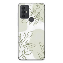 Чохол квітковий дизайн для TCL 306