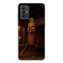 Чохол з мемом Тралалело тралала на TCL 306 – Тунг тунг тунг сахур