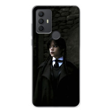 Чехол с дизайном Венздей 2 на TCL 306 – Уэнсдей в костюме