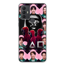 Чохол Гра в кальмара для TCL 306 – Персонажі гри кальмара