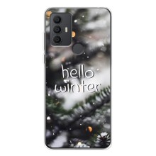 Новорічні, Святкові Чохли для TCL 306 - 2024 год (Hello winter)