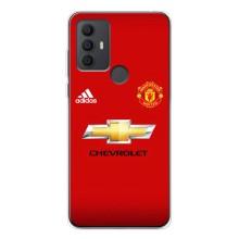 Силиконовые Чехлы принт Футбол на TCL 306 – Man United