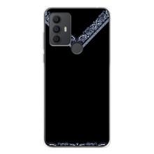 Силиконовый Чехол на TCL 306 (Воротник вышиванки)