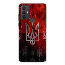 Украинские Чехлы для TCL 306 с картинкой УПА (AlphaPrint) (ГЕРБ УПА)